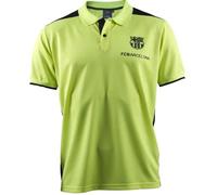 S - Polo - Fc Barcelone - Barça - Jaune - Manches Courtes - Polyester Multicolore