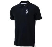 S - Polo - Juventus - Juve - Noir - Manches Courtes - 100% Officiel Multicolore