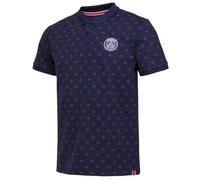 S - Polo - Paris Saint Germain - Collection Officielle - Homme - Manches Courtes - Coton Multicolore