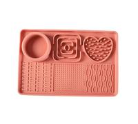 s pour chiens - Mascades en silicone Traite le tapis d'alimentation | Mats de lame de chat | Bol d'alimentation lente sans glissement | Puzzle interactif Jouet de tostille d