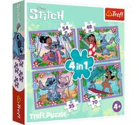 S.PRICE Puzzle 4v1 Bláznivý den Lilo amp; Stitch
