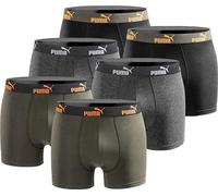 S|PUMA Boxer Herren Boxershorts 6er-Pack Orange 100003547-3726-010-6