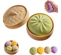 S-quishy Boulette géante à paillettes, petite boule sensorielle anti-stress pour adultes et enfants, pâte de décompression douce, 5,5 cm