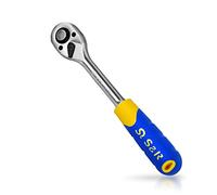 S&R Cliquet 1/2 Reversible. Clé à Cliquet 45 dents en acier chrome vanadium. Qualité Professionnelle.