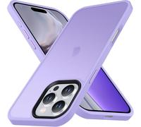 S¿¿rie Coque pour iPhone 16 Pro Max, [Protection Qualit¿¿ Militaire] [Dos Translucide Mat] ?tui Housse PC Rigide R¿¿sistante aux Chocs, Design ¿¿l¿¿gant Mince Protection Compl¿¿te L¿¿g¿¿re, Violet