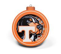 S rie de logos 3D YouTheFan NCAA Tennessee Volunteers, ornement aux couleurs de l' quipe, grand format