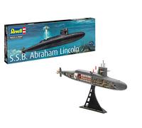 Revell Maquette plastique S.S.B. Abraham Lincoln 05185 – Échelle 1/253, intérieur, non peinte