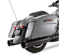 S&s Cycle Silencieux Slip-on Non Homologué 4.5´´ Mk45 Contrast Cut Tracer Harley Davidson Flhr 1750 Abs Road King 107 22 Ref:550-0670