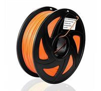 S SIENOC Filament TPU pour imprimante 3D 1,75 mm 3D Printer imprimeur TPU Filament 1KG Bobine de fil plastique (TPU Orange)