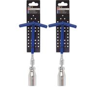 S SUMEX Car+ 2707883 Clef à Bougie Articulée, 16 mm (Lot de 2)