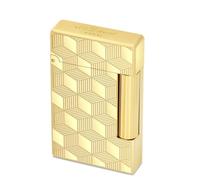 S.T. Dupont 020841 Briquet Initial Cube Doré