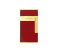 s.t. dupont - briquet slimmy bordeaux et doré