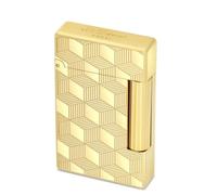 s.t. dupont briquet initial cube doré