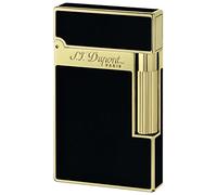S.T Dupont - Briquet Ligne 2 Laque Noire Dupont Noir et Or