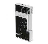 s.t. dupont - briquet slimmy fender noir et chrome