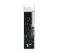 s.t. dupont - briquet twiggy fender noir et chrome