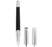 S.T. Dupont Stylo roller Défi Millenium Argenté/noir