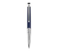 S.T. Dupont Défi Millennium Stylo à bille Argenté/bleu marine brillant