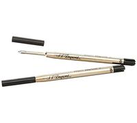 S.T. Dupont Lot de 2 recharges Defi pour stylo à bille pointe moyenne (Noir)