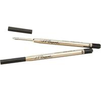 S.T. Dupont Lot De 2 Recharges Defi Pour Stylo À Bille Pointe Moyenne (Noir)
