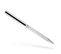 s.t. dupont - stylo classique bille diagonal argenté