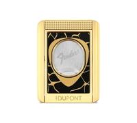 s.t. dupont x stand fender - coupe cigare noir et doré