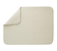 S&T INC. Tapis de séchage pour Vaisselle, Polyester, Sable, 45,7 x 61 cm