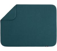 S&T INC. Tapis d'égouttage pour plan de travail de cuisine en microfibre très absorbant pour vaisselle, ustensiles, casseroles et poêles, taille XL, 45,7 x 61 cm, bleu tapisserie