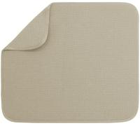 S&T INC. Tapis d'égouttage pour plan de travail de cuisine en microfibre très absorbant pour vaisselle, ustensiles, casseroles et poêles, taille L, 40,6 x 45,7 cm, pur cachemire