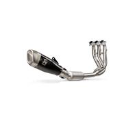 S-T6R1-CQTBL - Echappement Akrapovic Racing Noir Triumph Trident 660 (21-22)