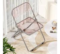 S Transparent Pliable Empilable C Acrylique S Moderne C Salle à Manger S Léger Cristal C SFoldingSupporte 200 kg Poids