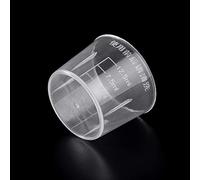 S-TROUBLE 10 Pcs 15 ML en Plastique Transparent Tasse À Mesurer Graduée Mesure Bécher Mesurer Tasses De Médecine pour Laboratoire