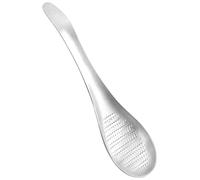 S-TROUBLE Cuillère à râpe à Gingembre en Acier Inoxydable cuillère à thé au Gingembre râpe à l'ail zesteur de Citron pour la Cuisine à Domicile Outil de Fruits et légumes