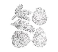 S-TROUBLE Noël Pommes De Pin Matrices De Découpe en Métal Pochoir DIY Scrapbooking Album Papier