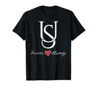 S & U Couples Initiales, Mariage, Anniversaire, Mr & Mrs T-Shirt