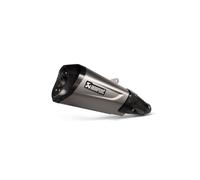 Akrapovic Vespa Gts 300 Hpe 21-22 Ref:s-ve3so11-zdfss Stainless Steel&carbon Homologated Slip On Muffler Argenté Homologated