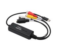 S Video To USB 720p Capture Card Device USB 2.0 Transfert Record Grabber Live Streaming Pour Jeux