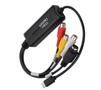 S Video to USB C Cable Adapter Converter Capture Card Adapter PC Cable For NTSC Captures Device Device
