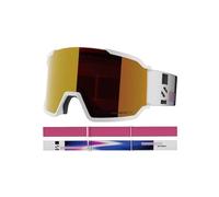 Salomon S/view 3 Ski Goggles Blanc Mid Red/CAT2