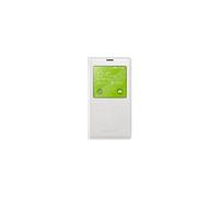 S View EF-CG900B - Etui à rabat pour téléphone portable - blanc - pour Galaxy S5, S5 Neo