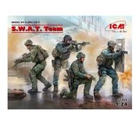 ICM DS2401-1:24 S.W.A.T. Team (4 Figurines) - Nouveau