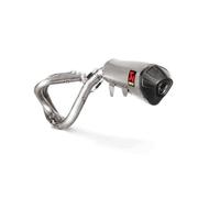 Akrapovic Evolution Titanium&carbon Yxz 1000r Ref:s-y10e5-alagt Not Homologated Full Line System Argenté Not Homologated