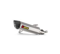 Akrapovic Line Stainless Steel X-max 250/300 17-20 Ref:s-y3so1-hrss-1 Not Homologated Slip On Muffler Noir,Argenté Not Homologated