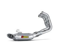 Akrapovic Racing Steel&titanium Tracer 900/900 Gt/fj-09 15/mt-09/fz-09 Ref:s-y9r3-haft Not Homologated Full Line System Argenté Not Homologated