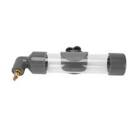 S Ylic Bouteille d'oiseau Mangeur Automatique avec Bew-Friendly Spout et Installation Easy (Gray)