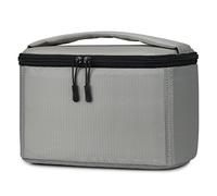 S-Zone Sacoche rembourrée Pliable pour Appareil Photo Reflex numérique TLR Sony Canon Nikon ou Flash, Gris, Housses et étuis