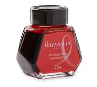 [S0110730] Waterman Flacon verre 50 ml encre Rouge Audace