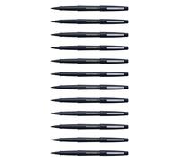 [S0190973-12] PAPER:MATE Lot de 12 Stylos feutre Flair Original Nylon pointe ...