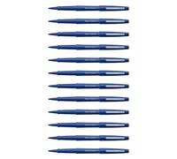 [S0191013-12] PAPER:MATE Lot de 12 Stylos Feutre Flair Original Nylon Pointe ...