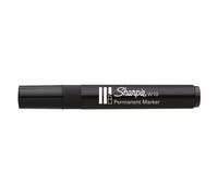 Sharpie marqueurs permanents | pointe biseautée | noir | lot de 12
